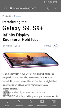 Samsung Internet Browser APK screenshot 1