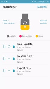 USB Backup APK screenshot 1