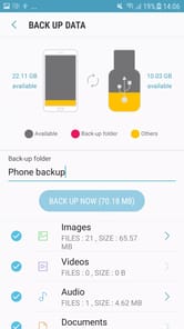 USB Backup APK screenshot 1