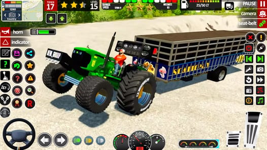 Farm Tractor Simulator Game APK screenshot 1