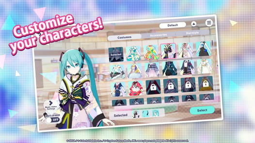 HATSUNE MIKU: COLORFUL STAGE! (EN) APK screenshot 1
