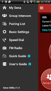 Sena Utility APK screenshot 1