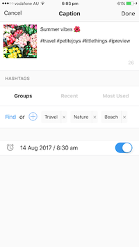 Preview - Plan your Instagram APK screenshot 1
