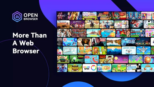 Open Browser - TV Web Browser APK screenshot 1