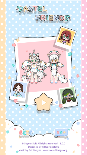 Pastel Friends : Dress Up Game APK screenshot 1