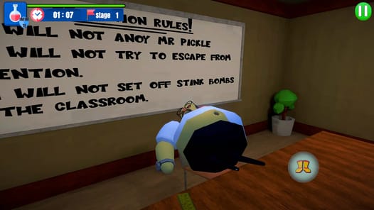 Obby School Breakout APK screenshot 1