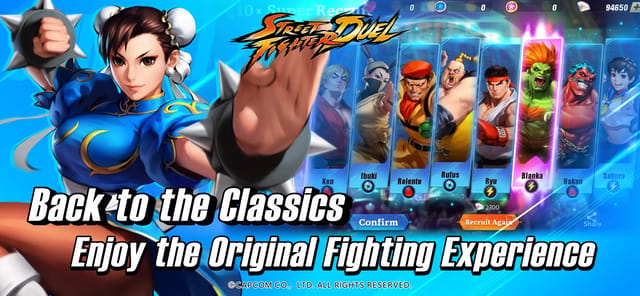 Street Fighter: Duel APK screenshot 1