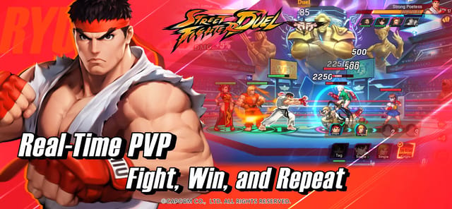 Street Fighter: Duel APK screenshot 1