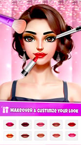 Fashion Dress Up, Makeup Game APK screenshot 1