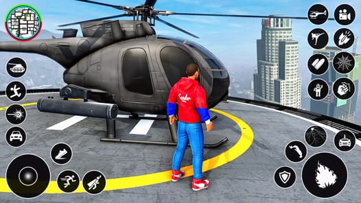 Hero Rope : Grand Thief City APK screenshot 1