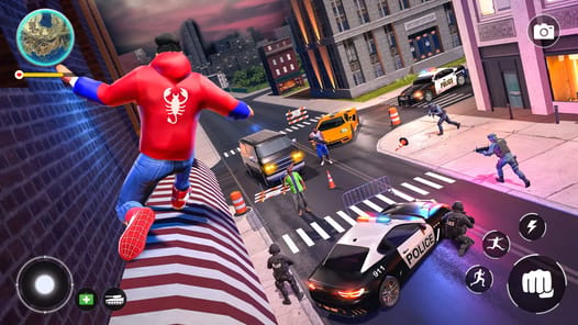 Hero Rope : Grand Thief City APK screenshot 1