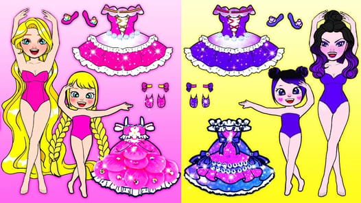 Chibi Dolls Dress Up Makeover APK screenshot 1