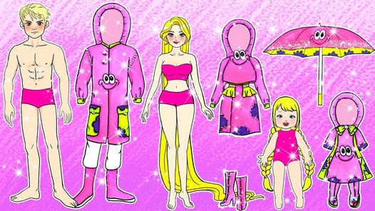 Chibi Dolls Dress Up Makeover APK screenshot 1