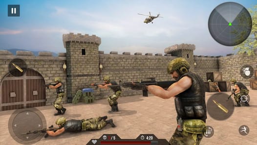 FPS Encounter Shooting Games APK screenshot 1