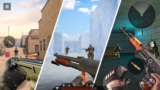 FPS Encounter Shooting Games APK screenshot 1