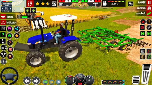 US Farming Tractor Games 3d APK screenshot 1