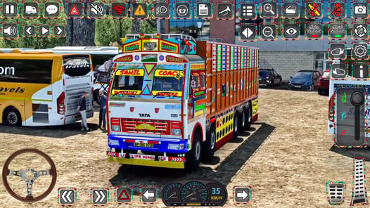 Indian Truck Driver Simulator APK screenshot 1