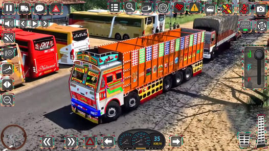 Indian Truck Driver Simulator APK screenshot 1