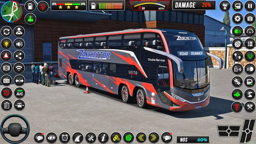 US Coach Bus Simulator Game 3d APK screenshot 1