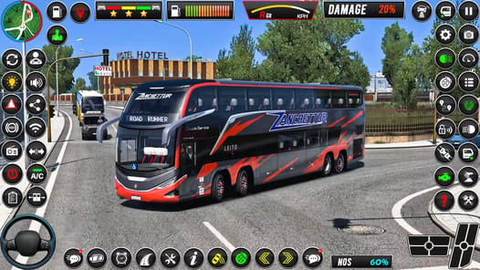 US Coach Bus Simulator Game 3d APK screenshot 1