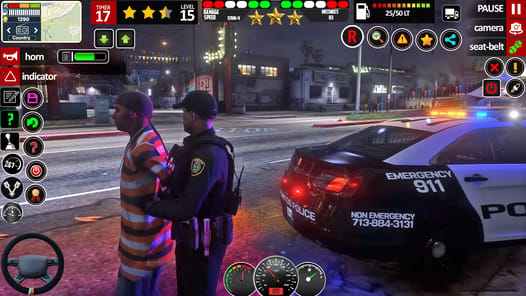 Police Car Game Car Parking 3D APK screenshot 1