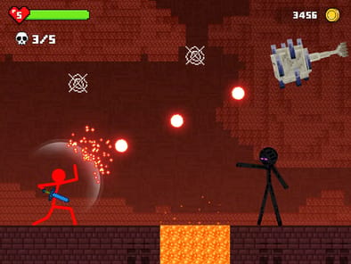Stick-man Battle - Craft World APK screenshot 1