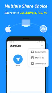 ShareKaro:File Share & Manager APK screenshot 1