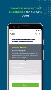 SHL Job Assessments APK screenshot 1