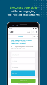 SHL Job Assessments APK screenshot 1