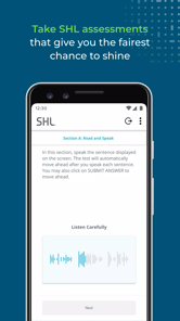 SHL Job Assessments APK screenshot 1