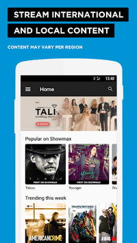 Showmax - Watch TV shows and movies APK screenshot 1
