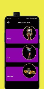 FFF FF Skin Box Elite Pass APK screenshot 1