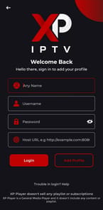 XP IPTV APK screenshot 1