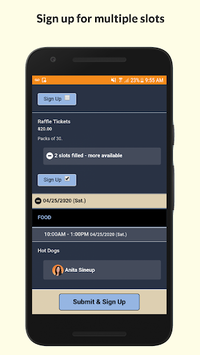 SignUpGenius APK screenshot 1 SignUpGenius APK screenshot 1