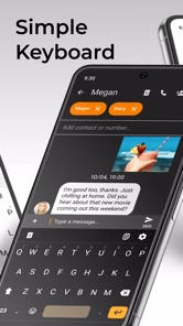 Simple Keyboard APK screenshot 1