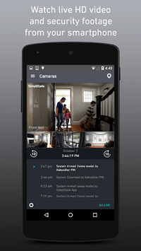 SimpliSafe Home Security App APK screenshot 1