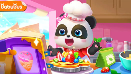 Baby Panda's Ice Cream Truck APK screenshot 1