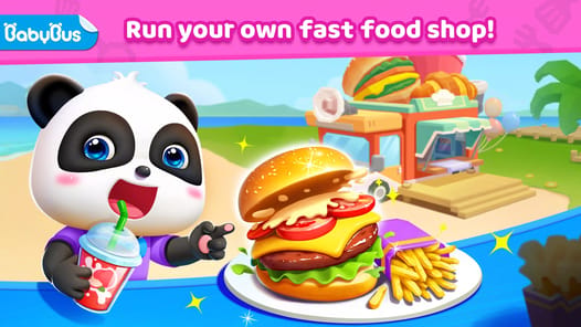 Little Panda's Fast Food Cook APK screenshot 1