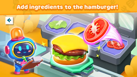Little Panda's Fast Food Cook APK screenshot 1