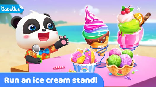 Little Panda's Ice Cream Stand APK screenshot 1