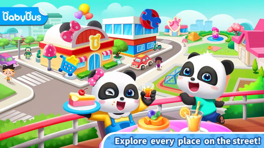 Baby Panda's Town: Street APK screenshot 1