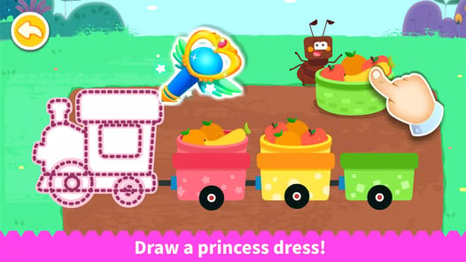 Baby Panda's Magic Paints APK screenshot 1