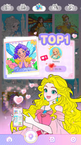 Princess Game Fantasy Coloring APK screenshot 1 Princess Game Fantasy Coloring APK screenshot 1