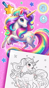Princess Game Fantasy Coloring APK screenshot 1 Princess Game Fantasy Coloring APK screenshot 1