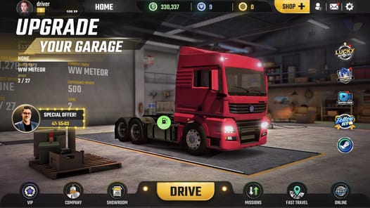 Truck Simulator World APK screenshot 1