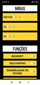 hacker sensi booster max APK screenshot 1