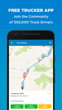 Trucker Path – Truck Stops & Weigh Stations APK screenshot 1