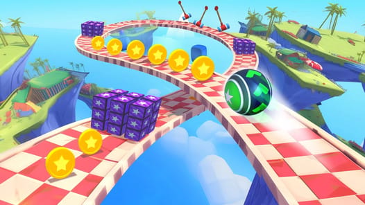 3D Super Rolling Ball Race APK screenshot 1