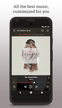 Slacker Radio APK screenshot 1