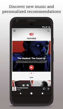 Slacker Radio APK screenshot 1